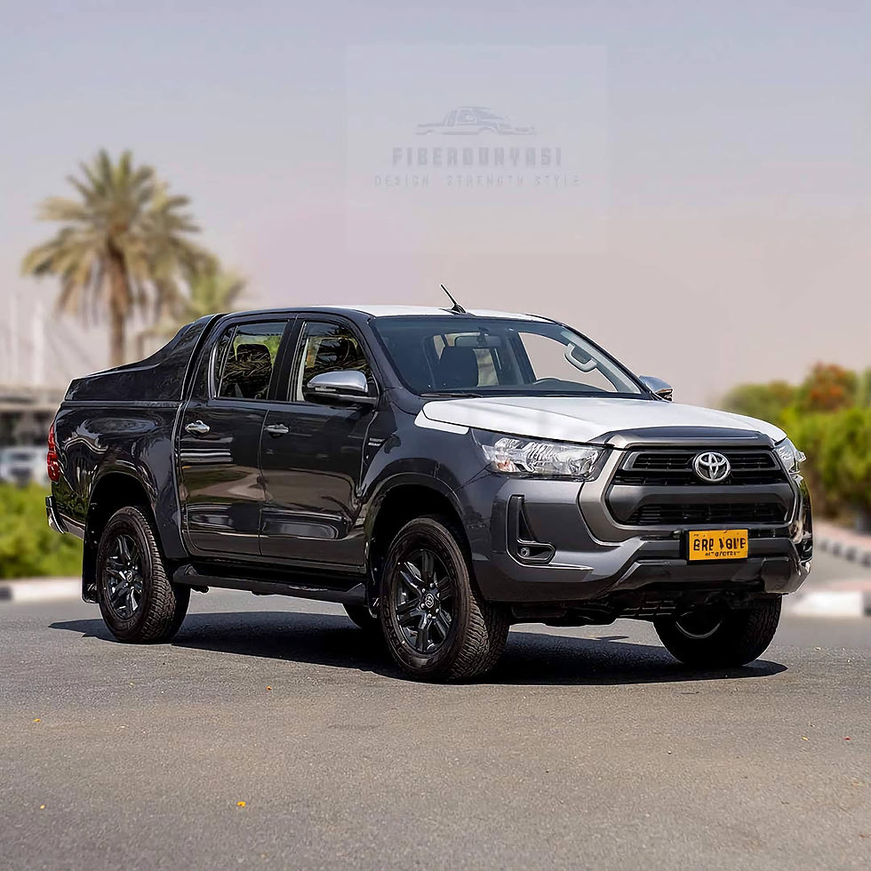 Toyota Hilux FullBox Tonneau Cover Hard Lid