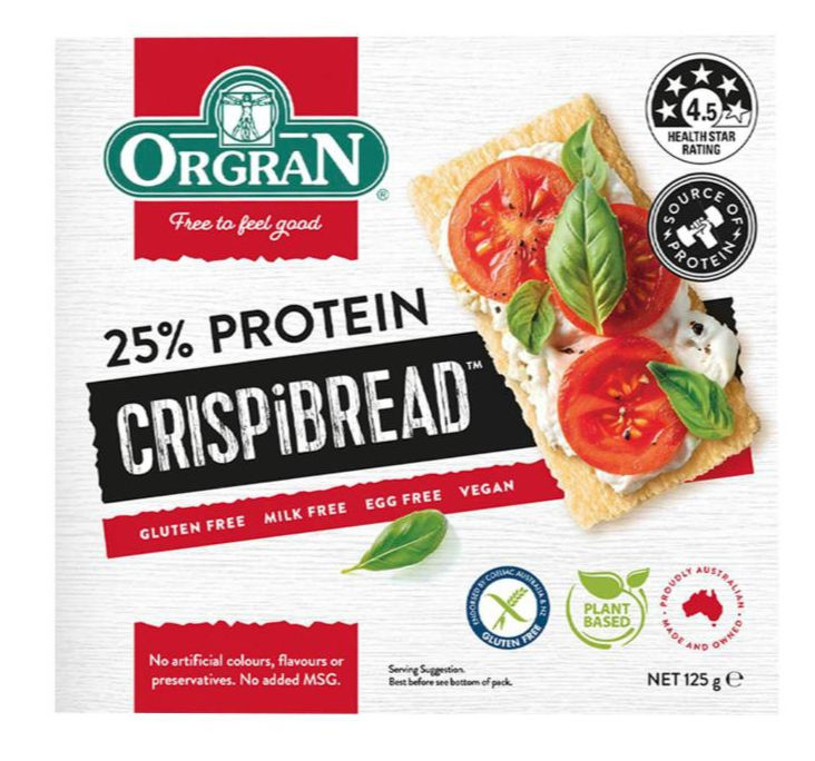 Crispibread Protein 25% 125g