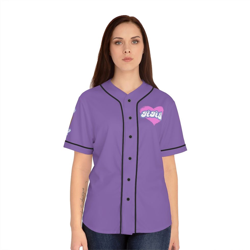 Thumbnail: Copy of Copy of Women's Baseball Jersey (AOP)