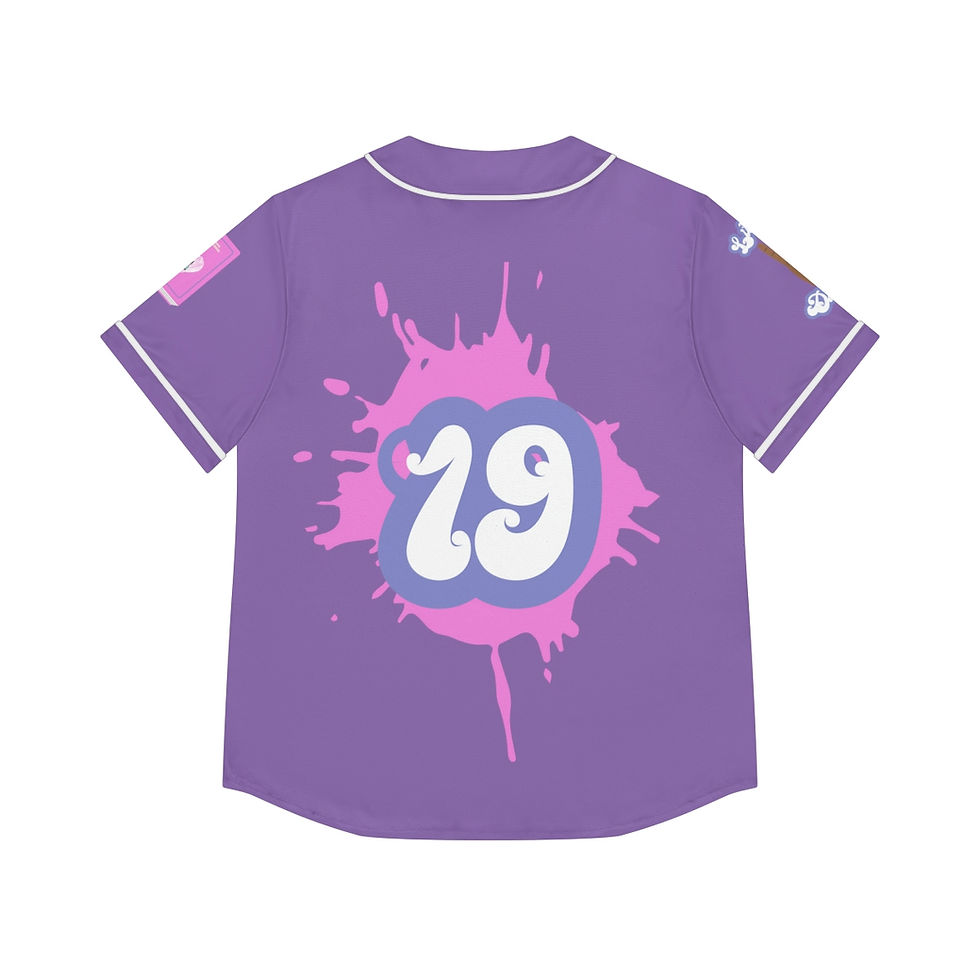 Thumbnail: Copy of Copy of Women's Baseball Jersey (AOP)