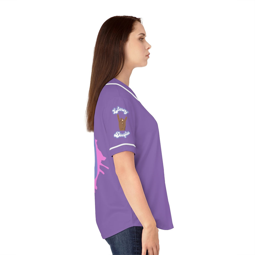 Thumbnail: Copy of Copy of Women's Baseball Jersey (AOP)