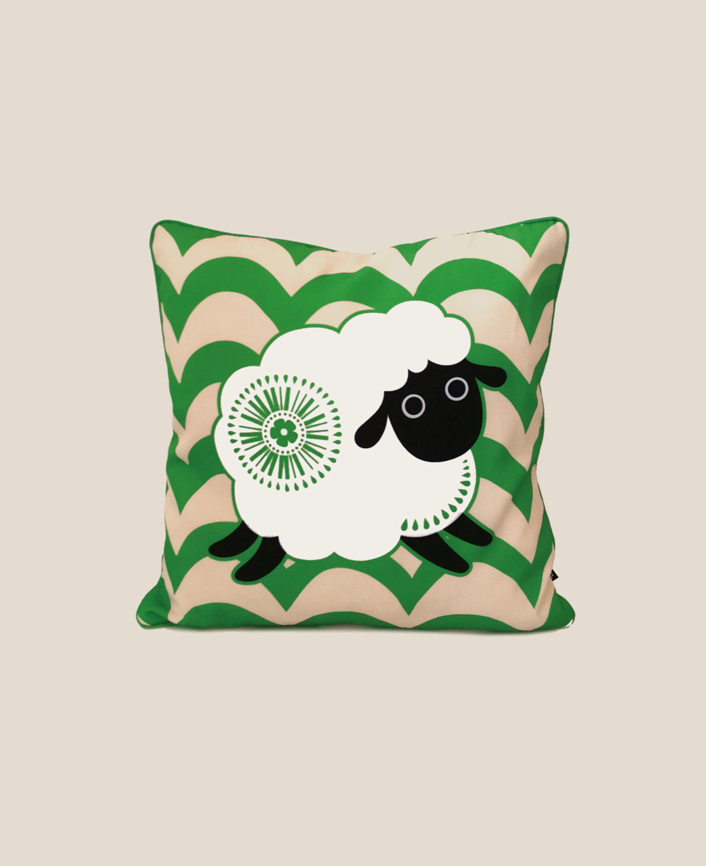 Cushion Cover - Retro Sheep
