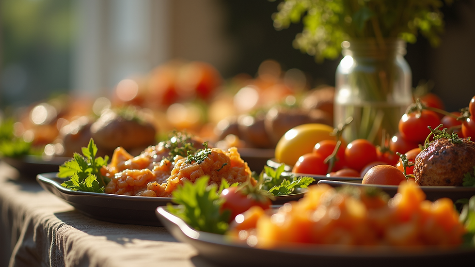 Serviço de Buffet Personalizado para Eventos Inesquecíveis