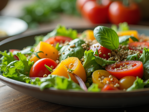 Alimentação Saudável: Pratos Frescos e Sem Conservantes