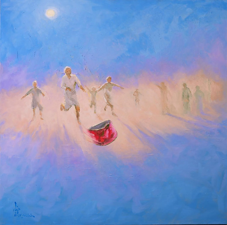 لوحة حُق الصلصة -القوطي - ضياء عزيز ضياء.jpg