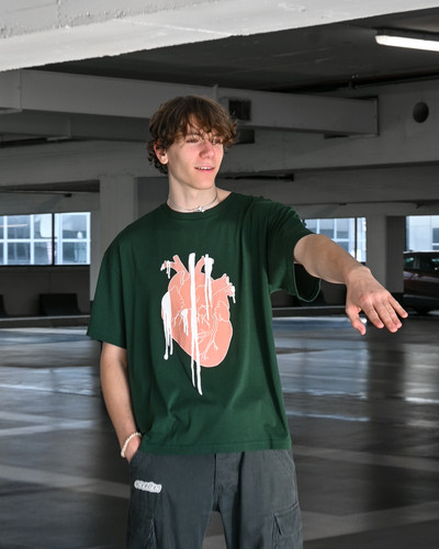 Bleeding Heart Oversize T-Shirt | Eler Bleeding Heart Oversize T-Shirt | Eler