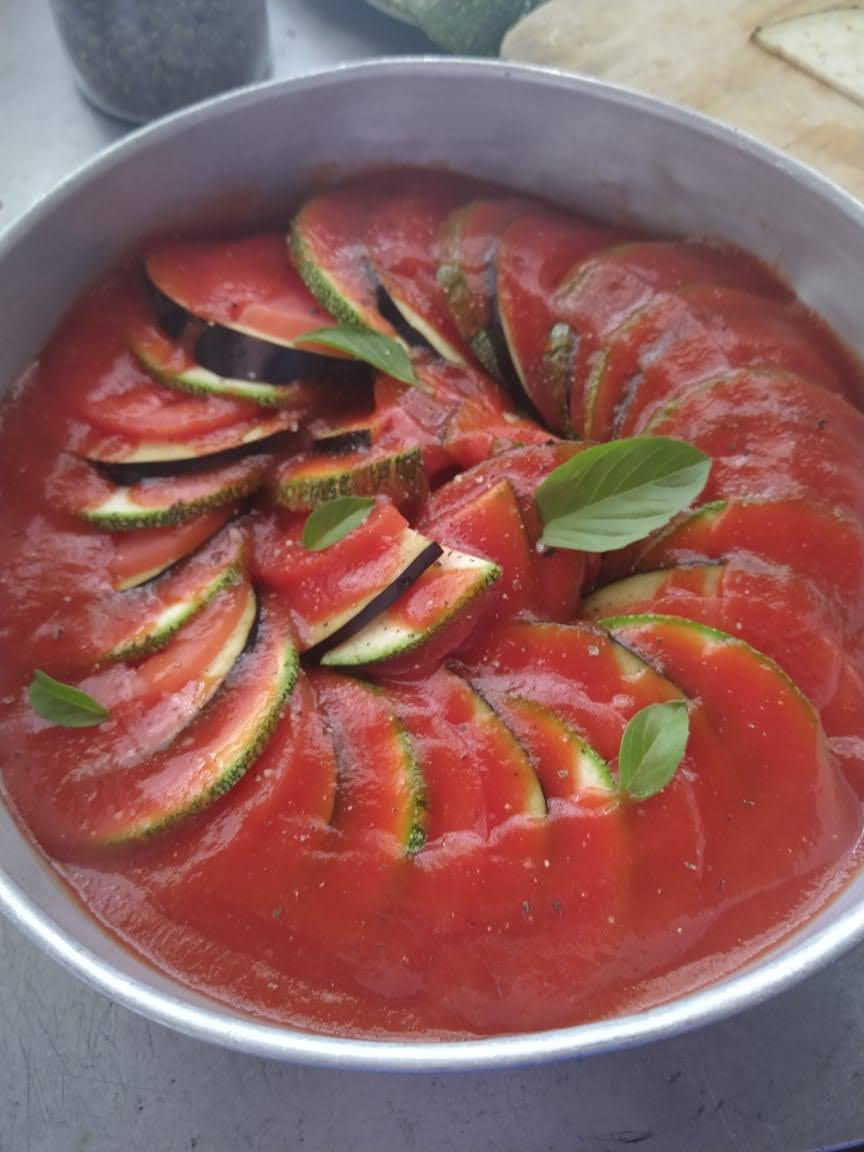 RATATOUILLE, RECETA FRANCESA VEGETARIANA.
