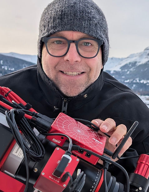 Simon Bergamin, Amateur-Astronom aus Savognin im Surses