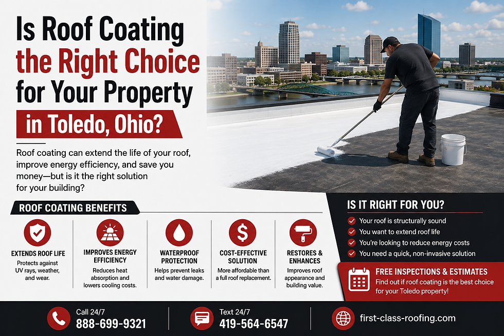 Roof Coating Toledo Ohio