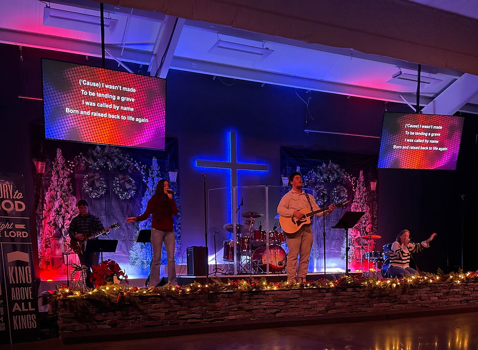 Praise/Worship team practice - Prayer team