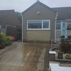 Driveway At The Front Of A House
