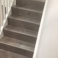 Grey Wooden Stairs