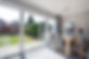Open Patio Doors On A Summers Day