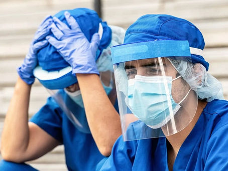 Enfermeiros descansando