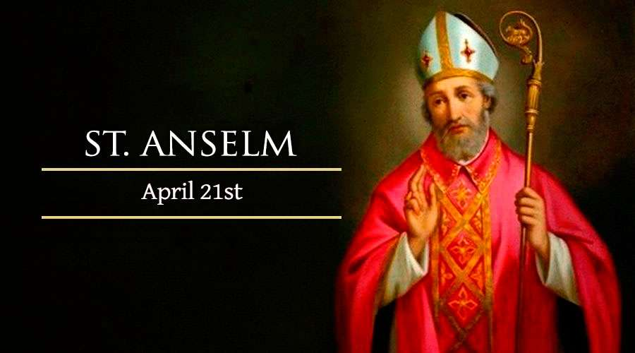 4月21日 聖安色莫(St. Anselm) content media