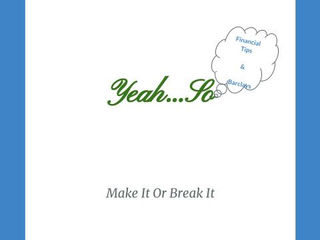 Make It Or Break It! It's A love story.