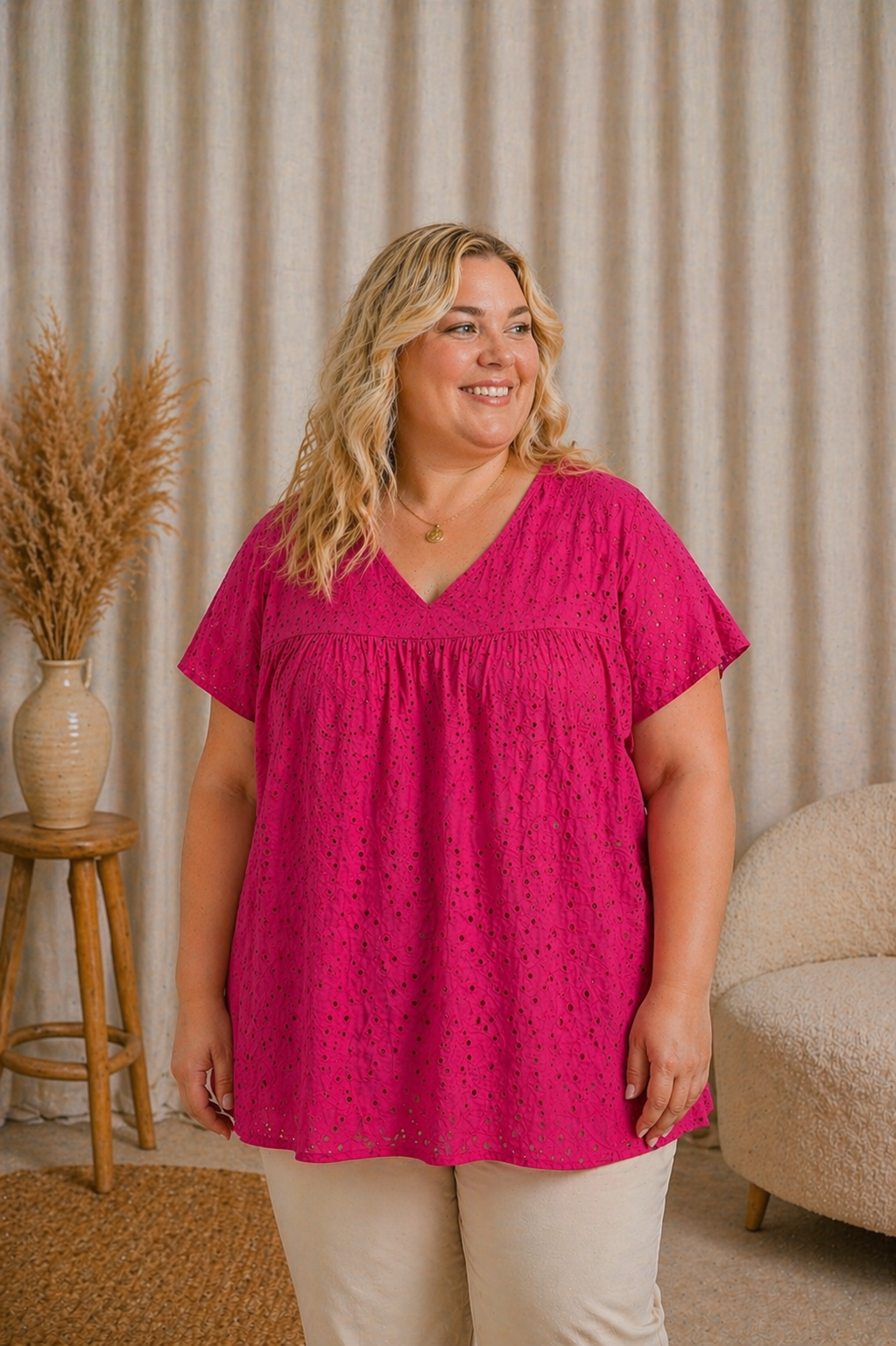 Tunique broderie anglaise Danny