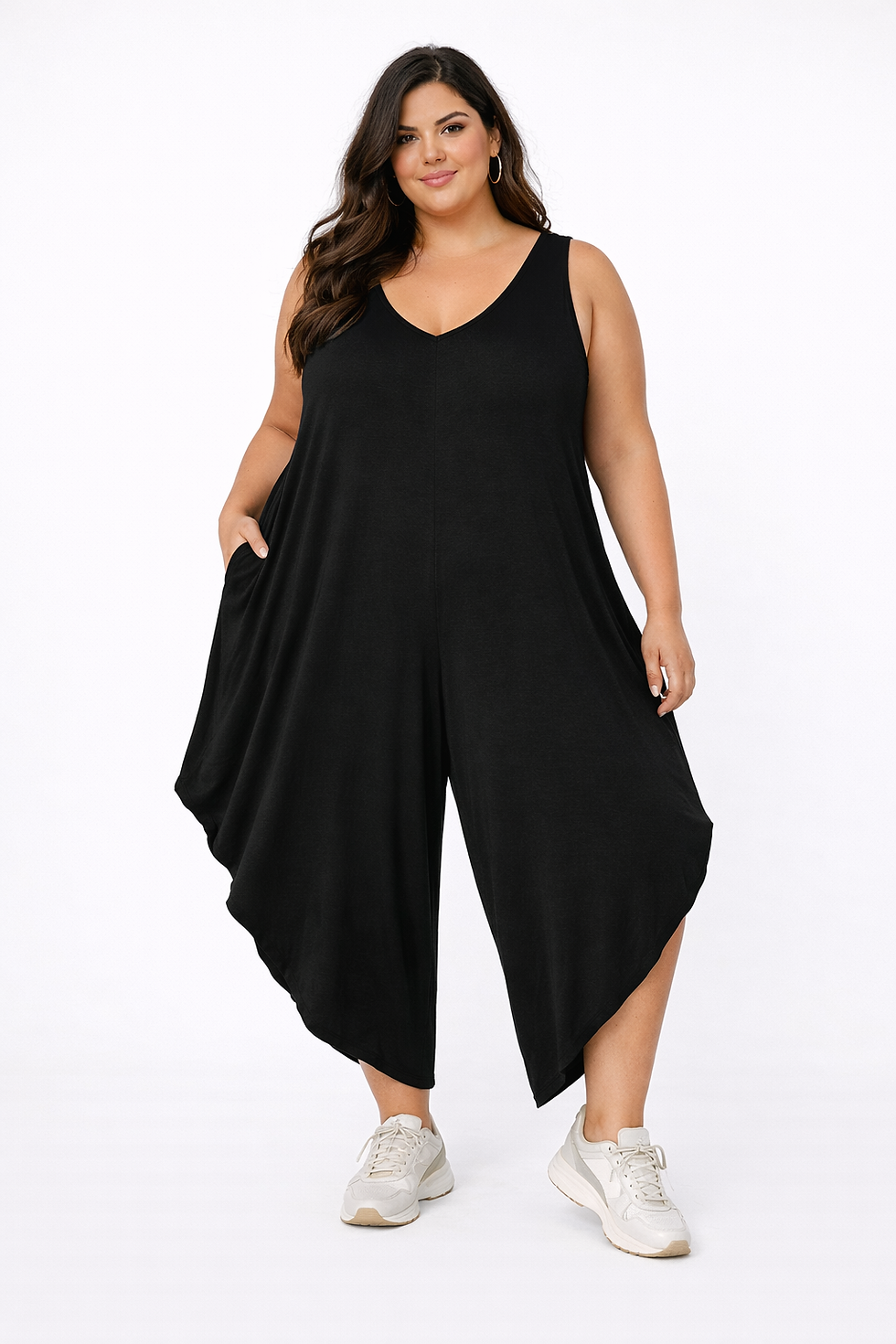 Miniature : Salopette unie jersey