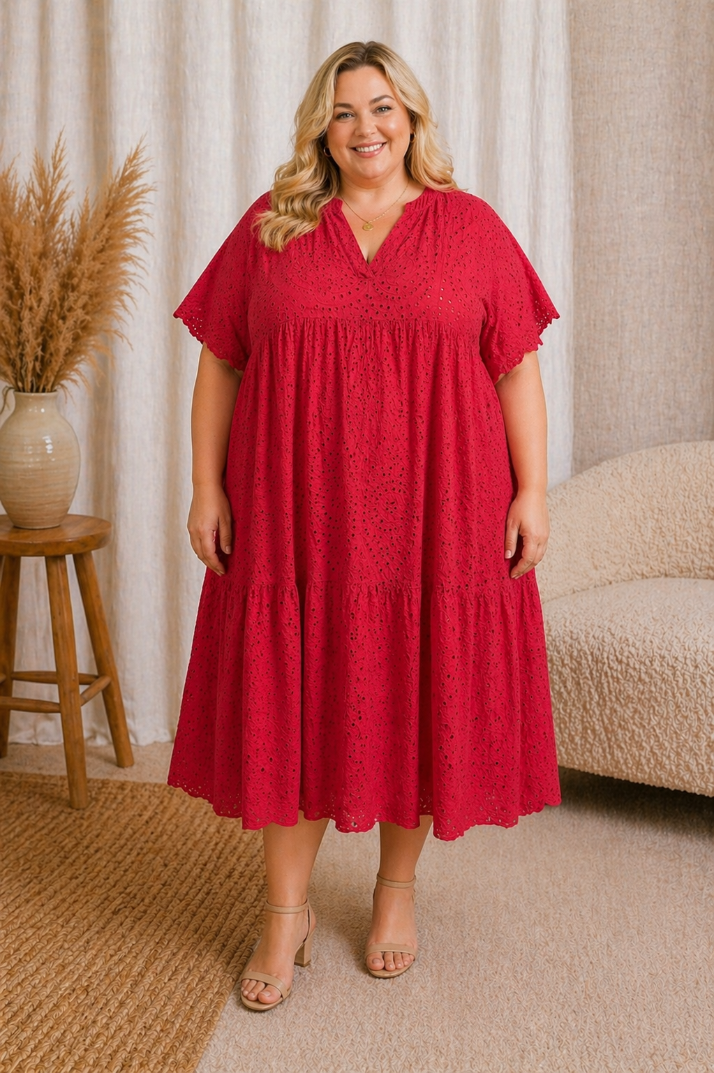 Robe broderies anglaise