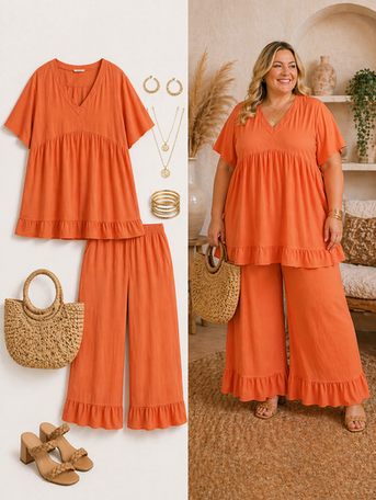✨ LE LOOK SUNSET 🧡