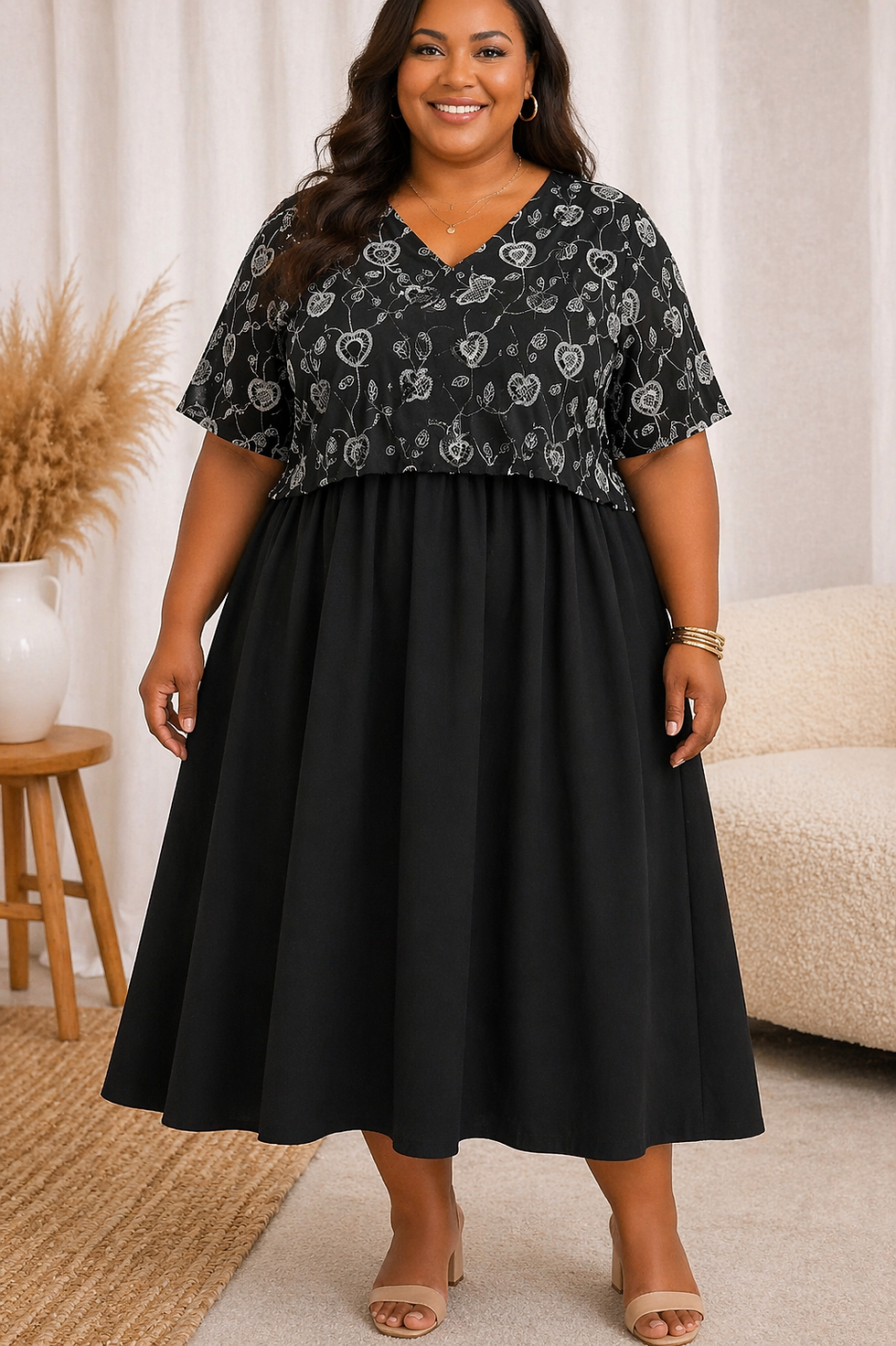 Miniaturbild: Robe haut broderie anglaise
