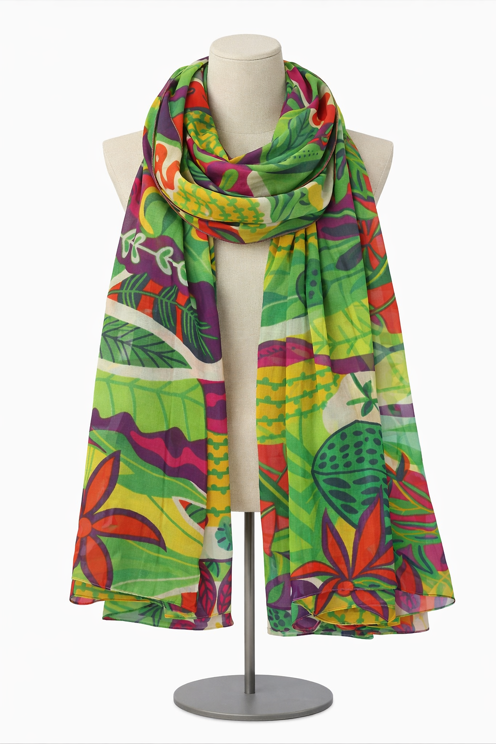 Thumbnail: Foulard à motifs