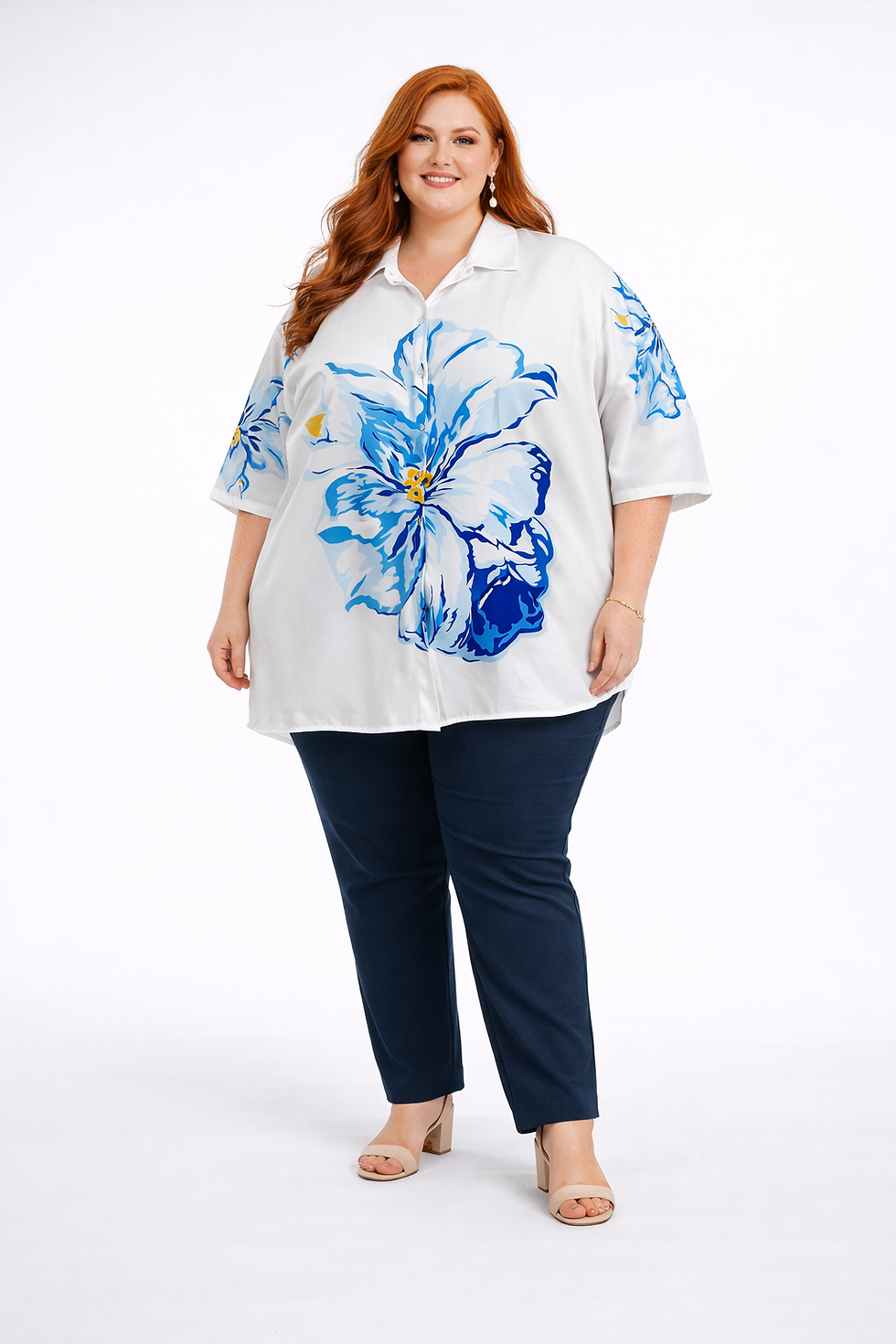 Miniature : Chemise imprimée fleurs