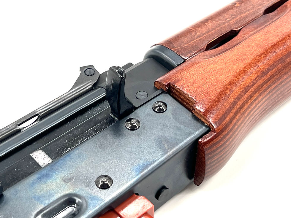 Thumbnail: Trench Airsoft Custom AK74UN AKS74UN GBB Airsoft Rifle Real Wood