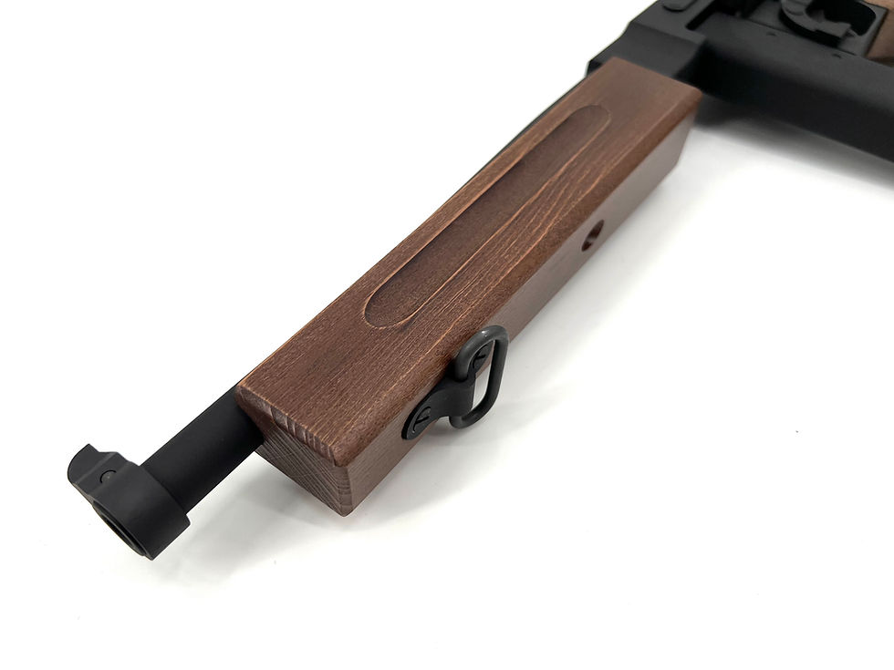 サムネイル： Upgraded Cybergun / WE Thompson M1A1 GBB Airsoft SMG