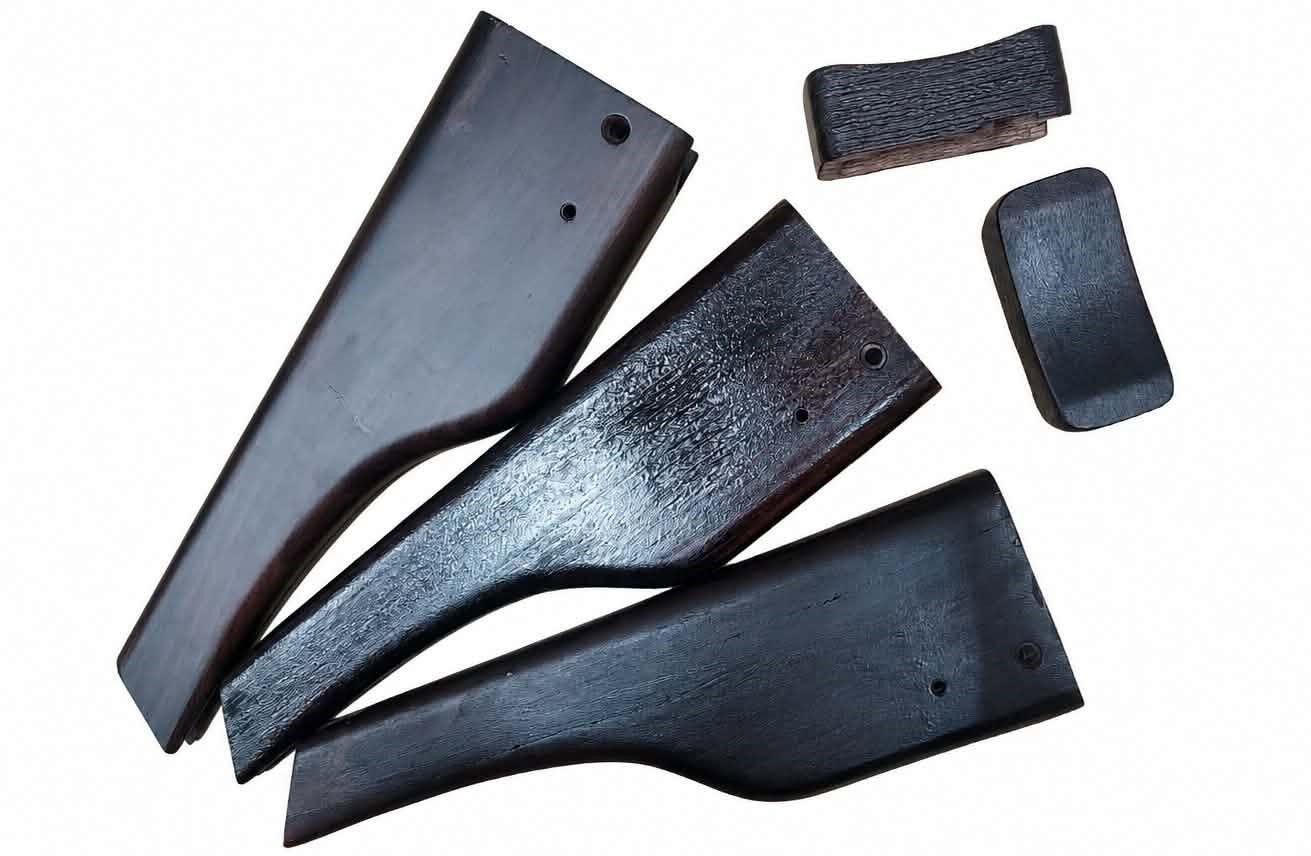 Defected Trench Airsoft Wooden Stock for WE/AW M712 GBB