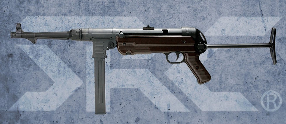 サムネイル： Upgraded SRC MP40 CO2 GBB Airsoft SMG WW2 German