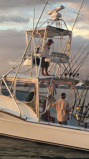 sport fishing boat
