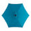 Thumbnail: Style Selections 7.5-ft Teal No-tilt Market Patio Umbrella (Box of 9)
