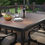 Thumbnail: allen + roth Wendover 7-Piece Brown Steel Frame Patio Dining Set with Tan Olefin