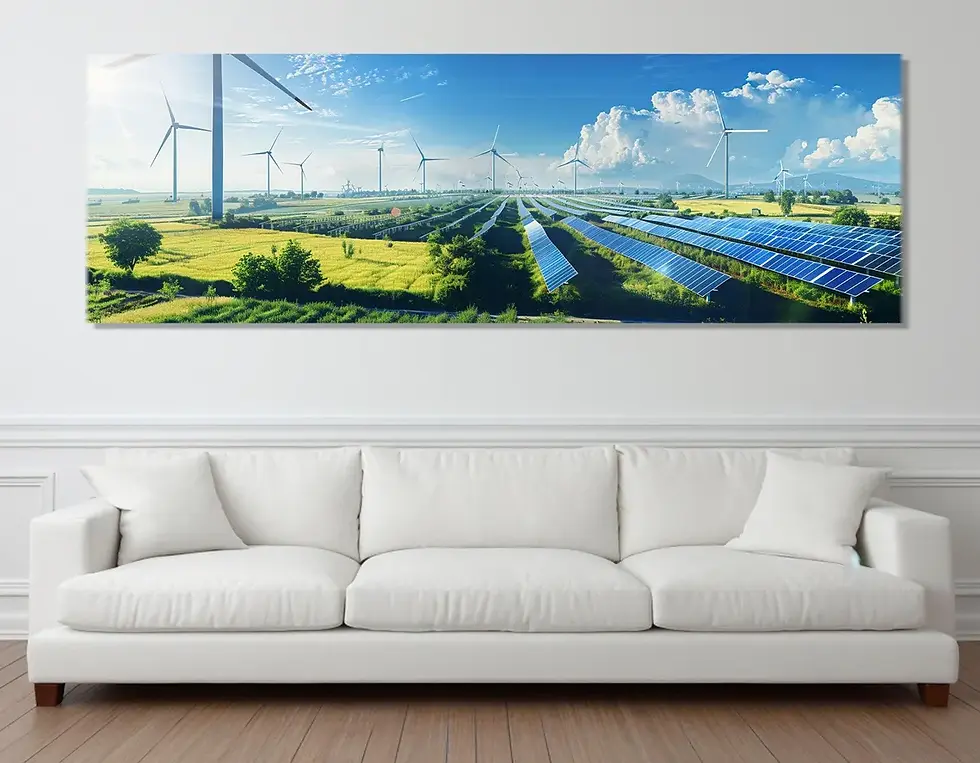 Thumbnail: Renewable Energy Wall Art Print