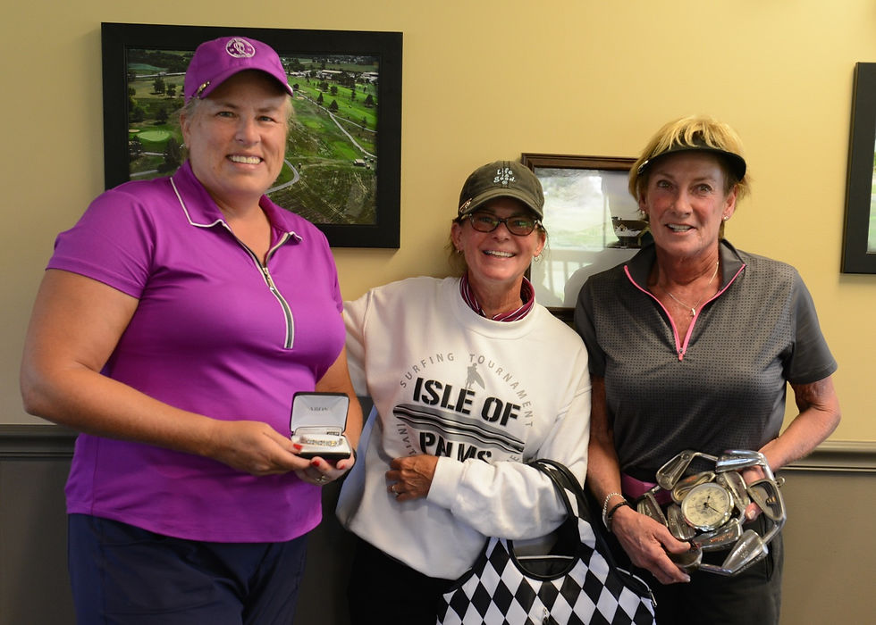 Championship flight net winners