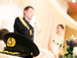 命を張って仕事に就く方々の結婚式