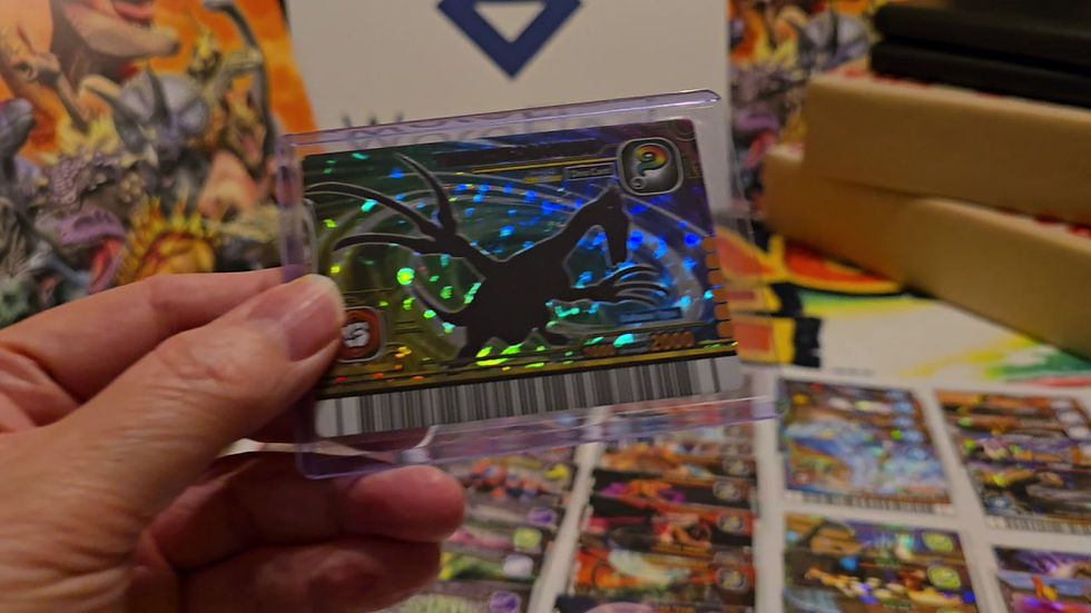 Thumbnail: Dinosaur King Arcade Card - Secret Card - Therizinosaurus - SP06 Dino - Rare