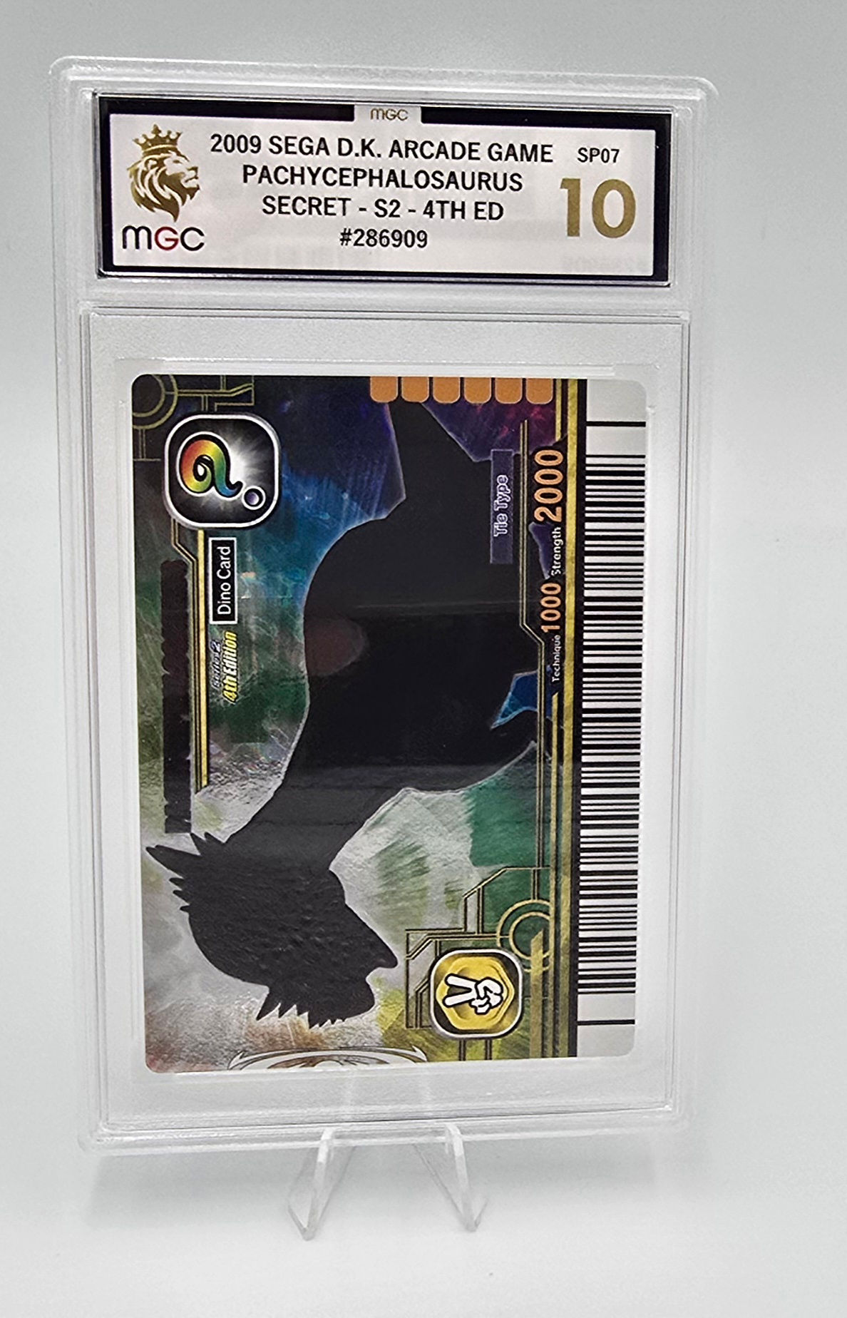 Pachycephalosaurus Grade 10 Dinosaur King Card