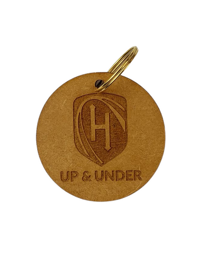 Wooden Key Ring | Up and Under | Up and Under