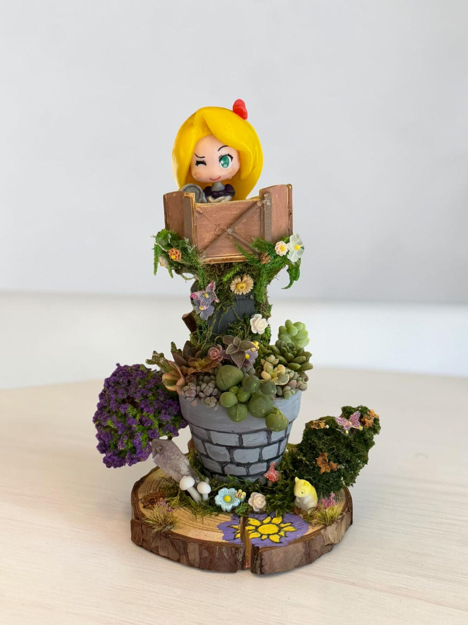 Rapunzel Mini Garden