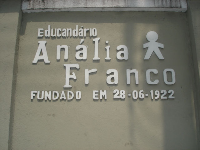 Educandário - Anália Franco