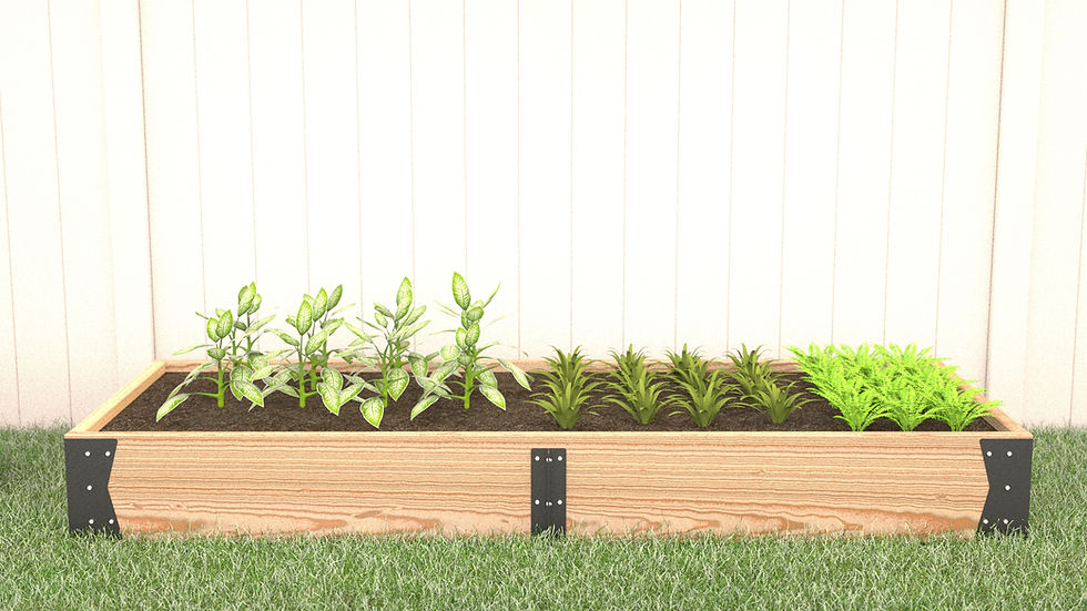 Thumbnail: Raised Planter Bed Brackets - The "Bowtie" Kit