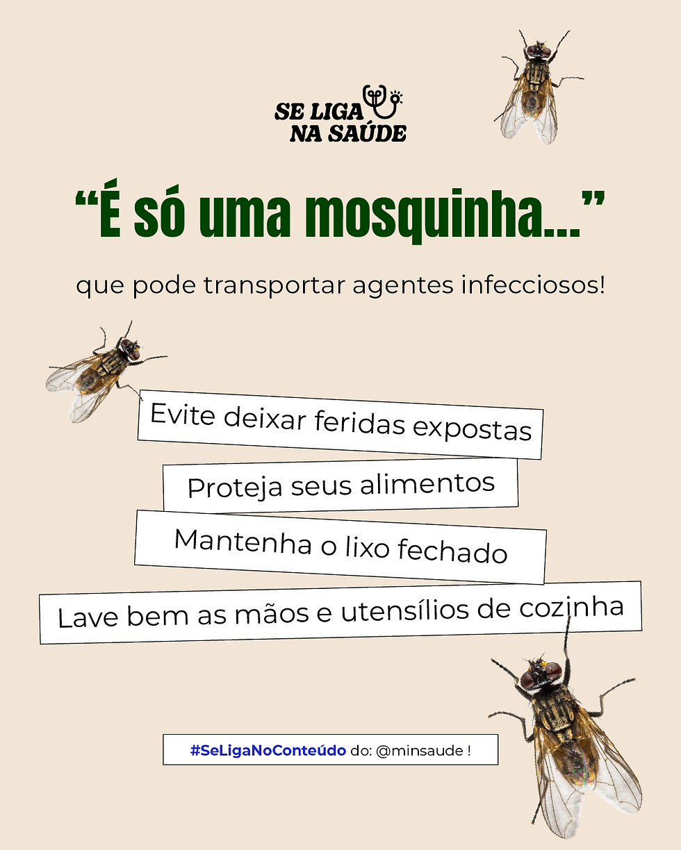 “É só uma mosquinha…”