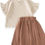 Thumbnail: Organic Muslin Top + Skirt Set