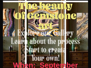 The Beauty of Gemstone Art // 6:00pm-9:00pm