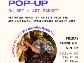 Art (Official) Intelligence // 5:00pm-9:00pm