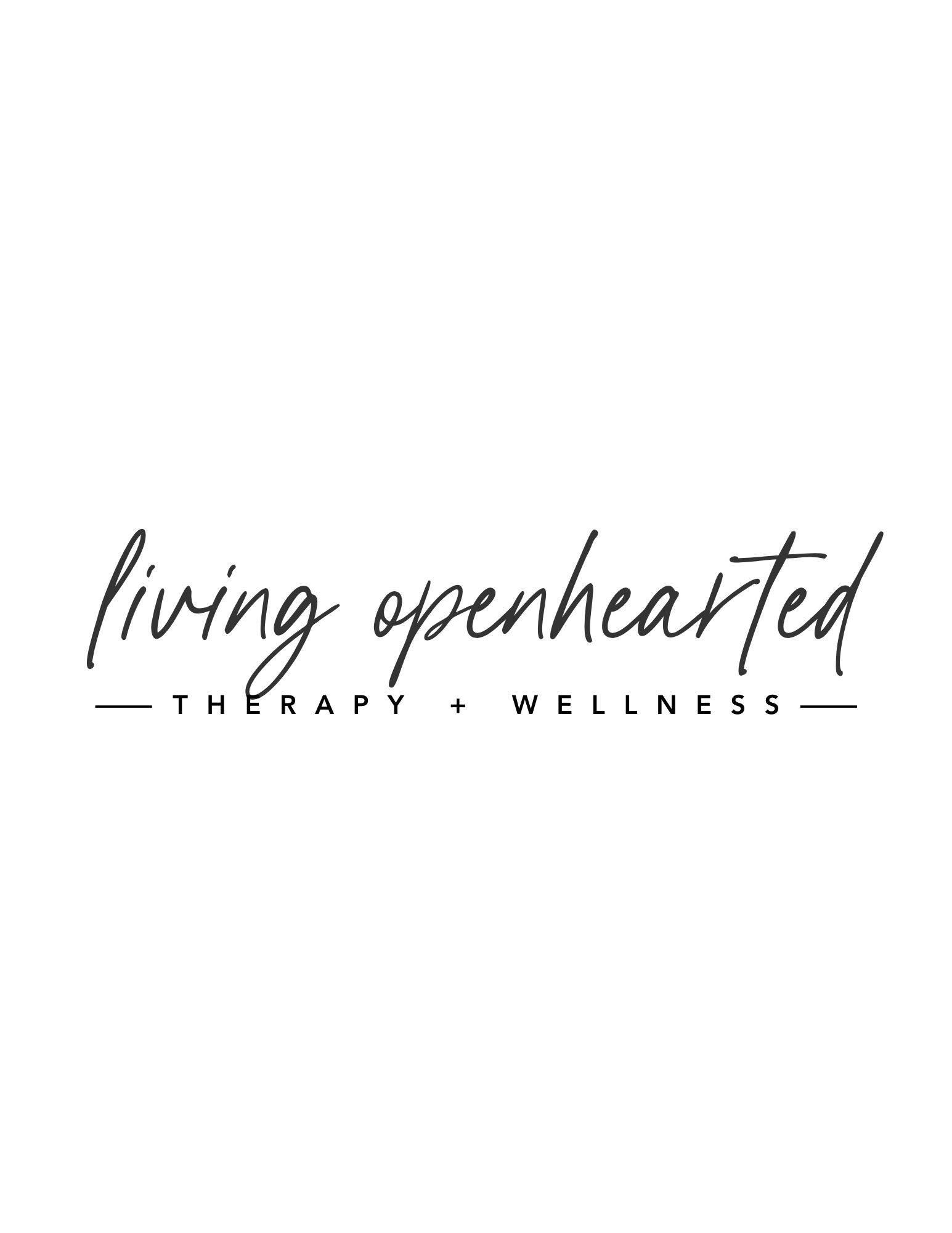 Living Openhearted Therapy and Wellness logo