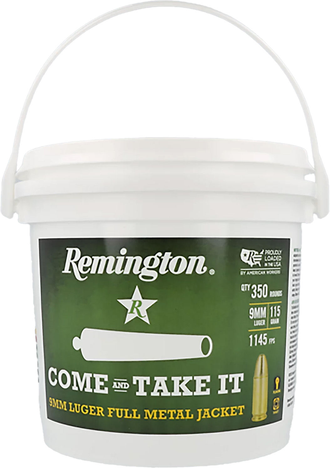 REM 9MM 115GR UMC FMJ 350RD 4BX/CS 54CS/PL