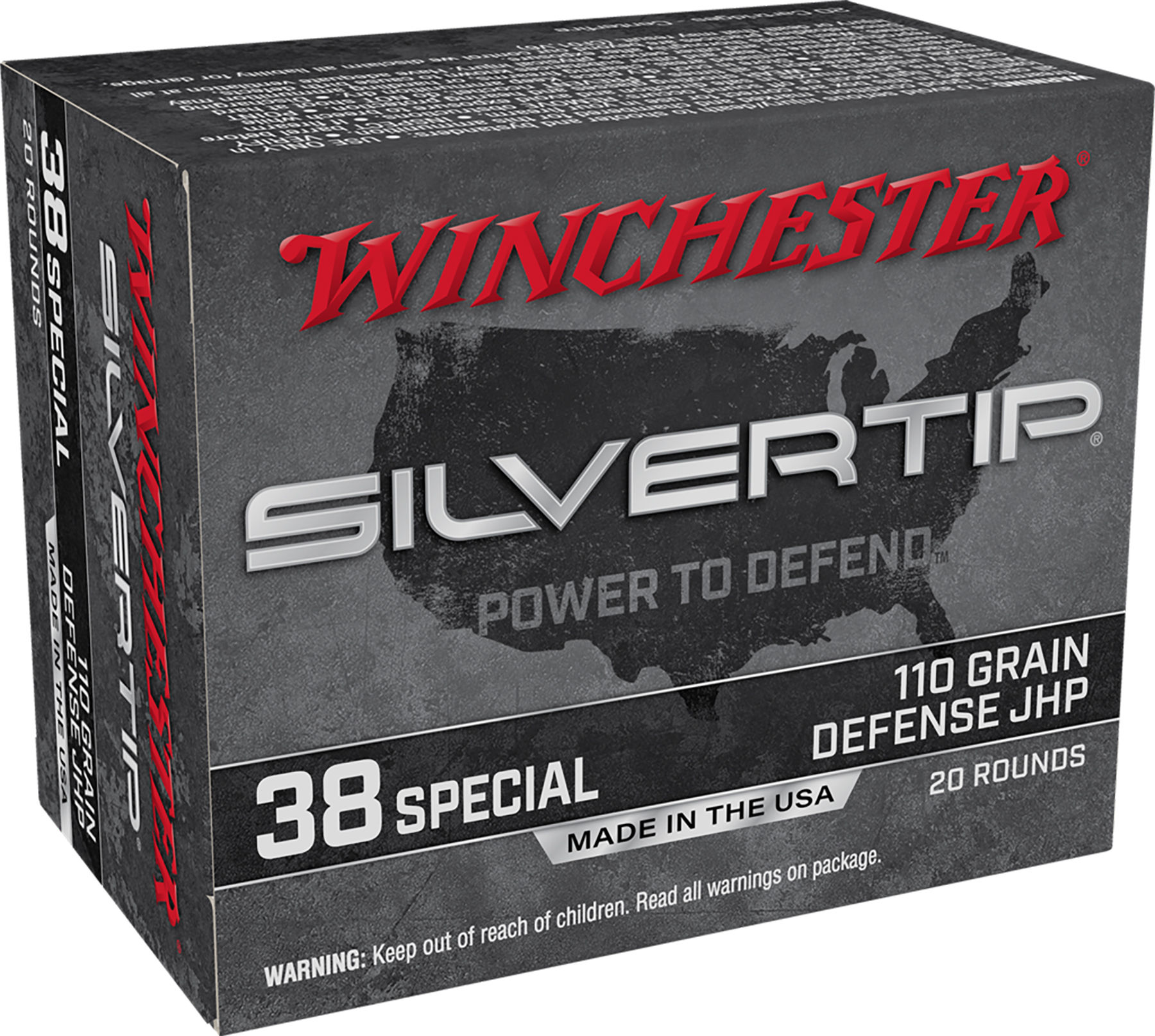 WIN 38SP 110GR SLVRTP HP 20RD 10BX/CS